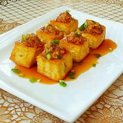 ＃我为女王做道菜＃糯米酿豆腐的做法[图]