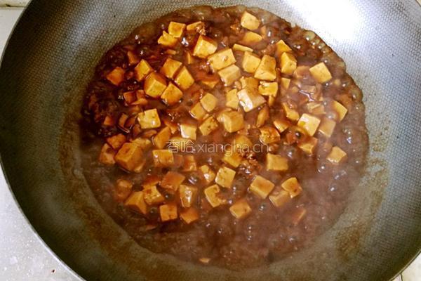 香菇肉沫烧豆腐的做法图解15