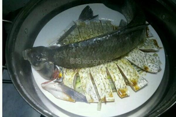 清蒸武昌鱼的做法图解4