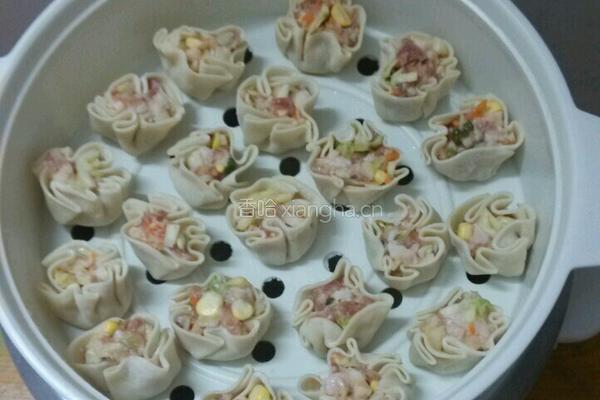 烧麦蒸饺的做法图解12