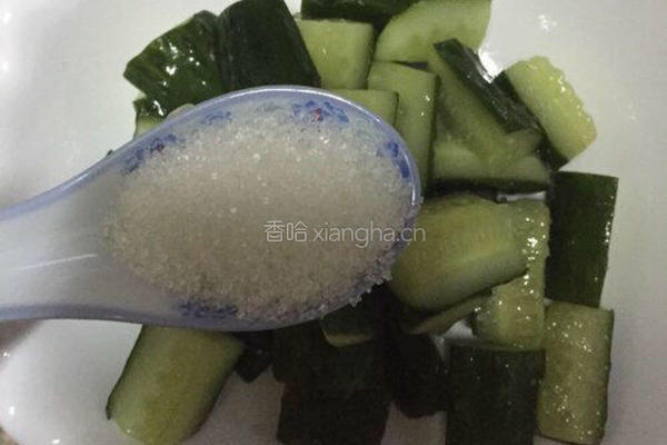 凉拌黄瓜的做法图解4