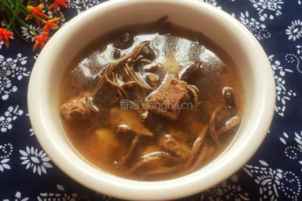 茶树菇排骨汤的做法图解9