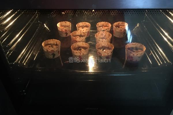 巧克力核桃马芬的做法图解9