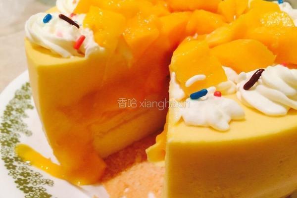 芒果流心慕斯蛋糕的做法图解18