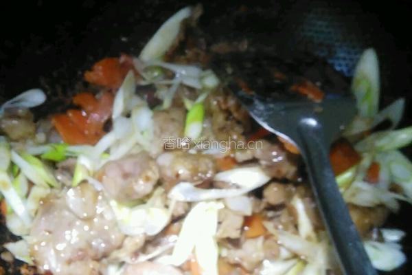 葱爆羊肉的做法图解6