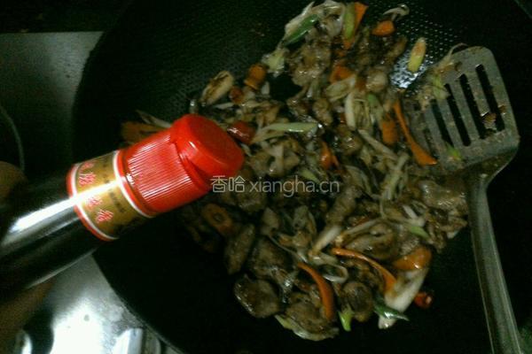 葱爆羊肉的做法图解7