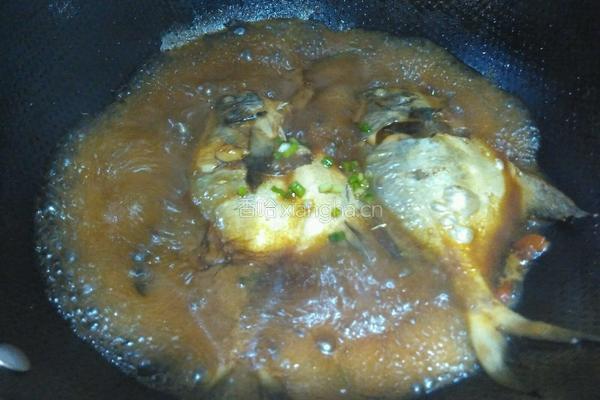 红烧鯧鳊鱼的做法图解6