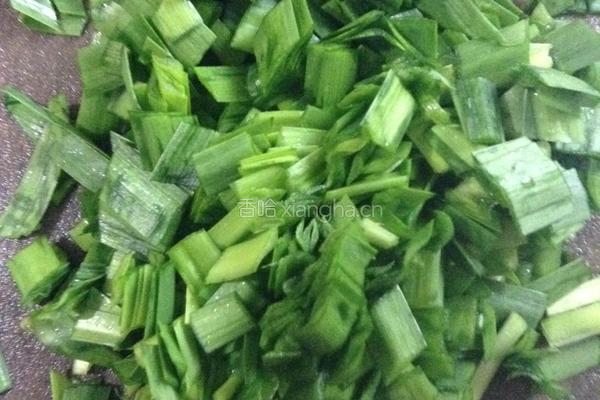 韭菜煎蛋的做法图解3