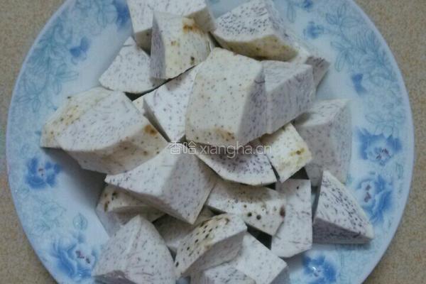 高压锅煮甜芋汤的做法图解1