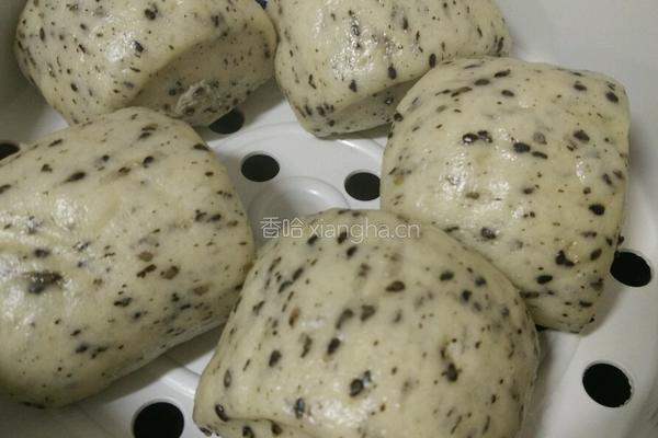 芝麻馒头的做法图解7