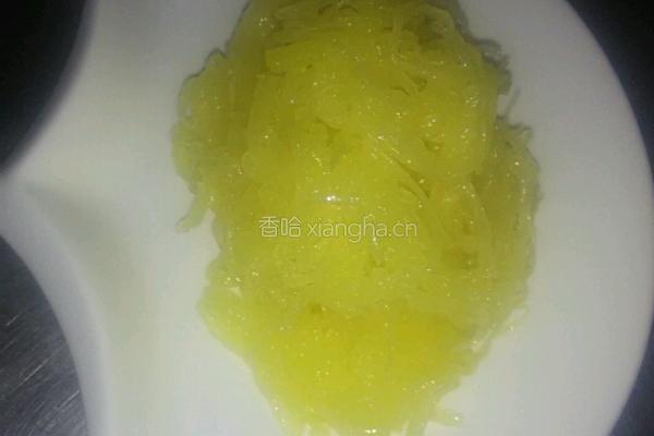 凉拌金瓜丝