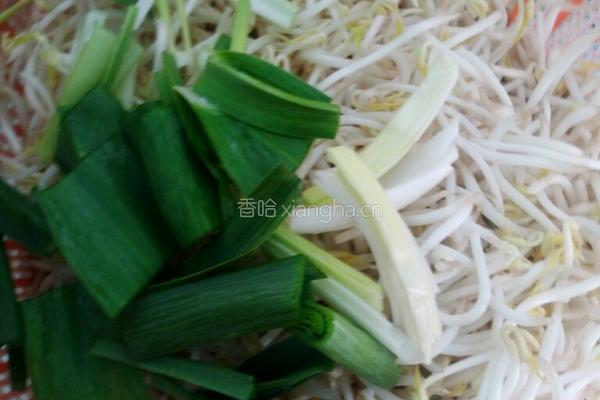 肉丝绿豆芽的做法图解2