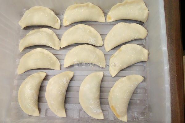 素菜饺的做法图解7