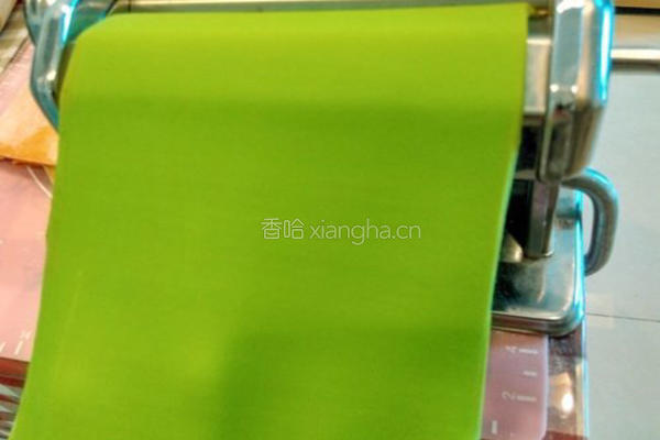 彩色面条的做法图解9