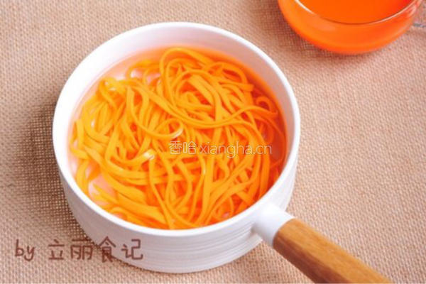 彩色面条的做法图解14