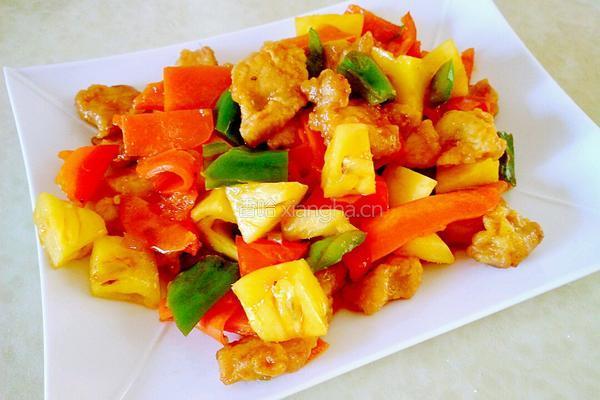 菠萝咕噜肉的做法图解13