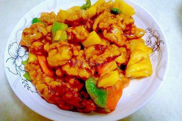 菠萝咕噜肉的做法图解14