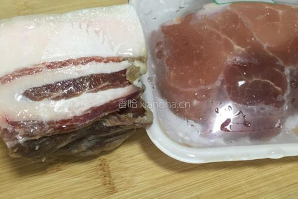 猪肉炖粉丝的做法图解2