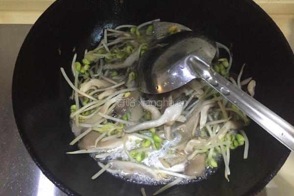 豆芽菜炒粉的做法图解7