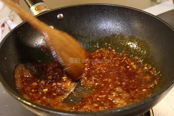 酱烧茄条的做法图解7