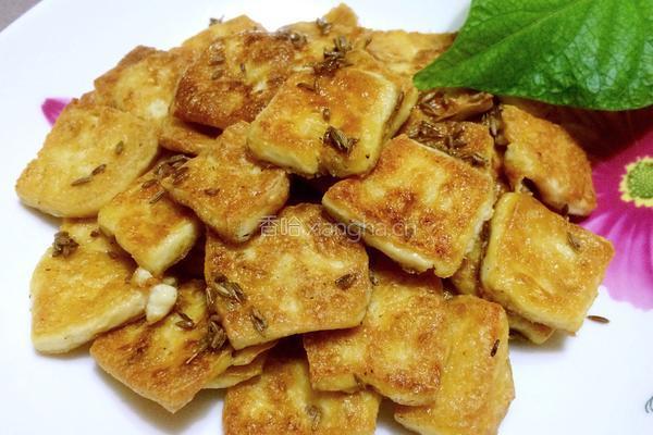 煎豆腐干