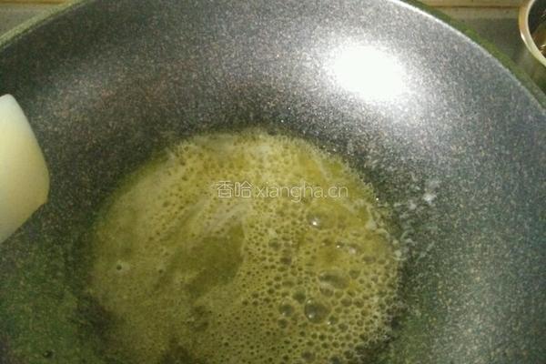黑芝麻花生牛轧糖的做法图解3