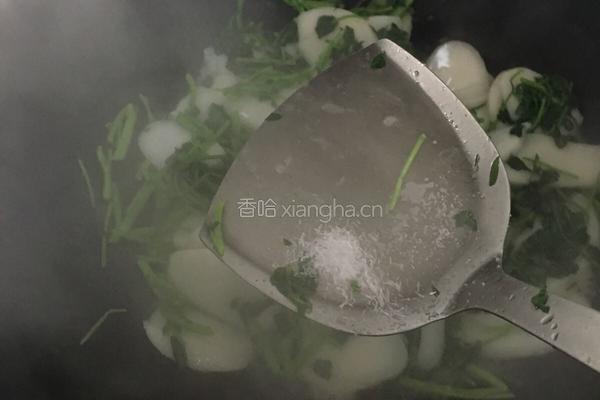 花草炒年糕的做法图解9