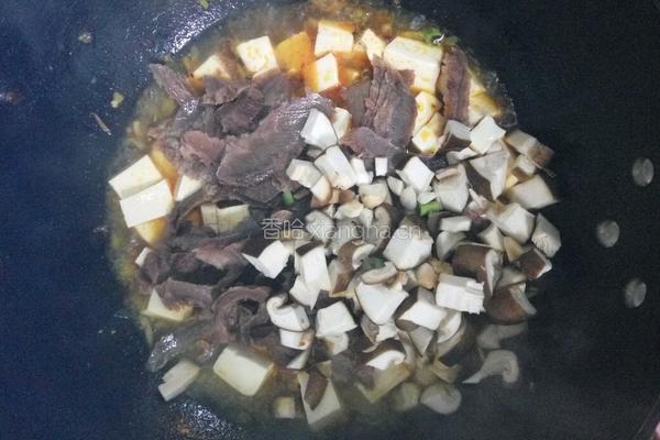 牛肉炖豆腐的做法图解5