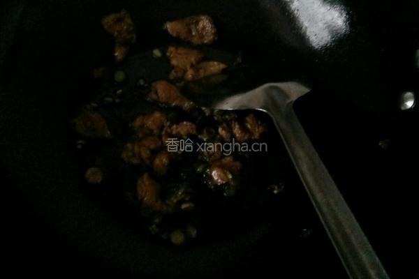 泼菜炒肉片的做法图解5