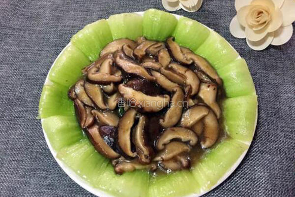 香菇油菜的做法图解7
