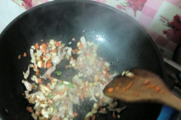 芥菜炒饭（二月二特色）的做法图解7