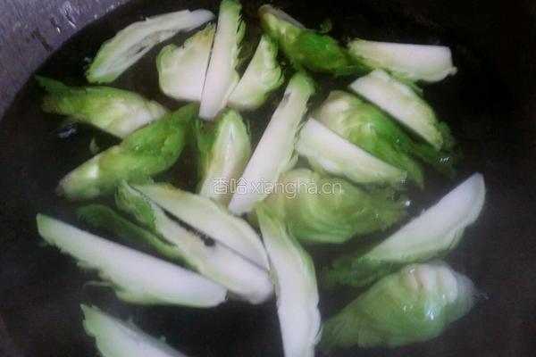 白灼儿菜的做法图解2