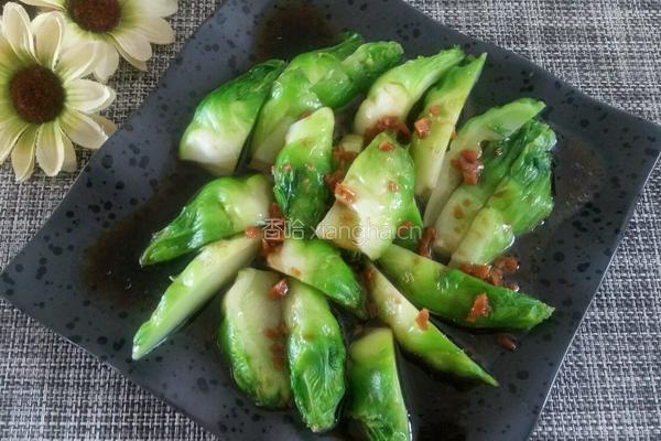 白灼儿菜的做法图解5