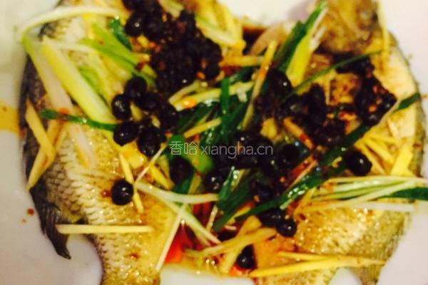 豆鼓蒸鱼的做法图解4