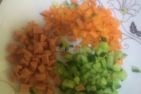 扬州炒饭的做法图解1