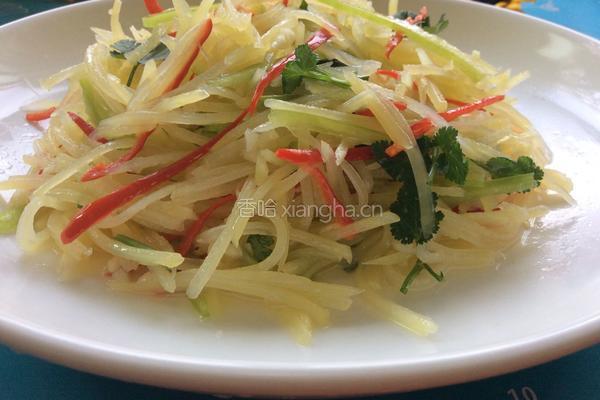 蒜香凉拌土豆丝