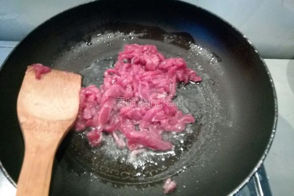牛肉炒饭的做法图解3