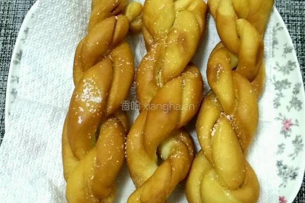 奶香软麻花的做法图解7
