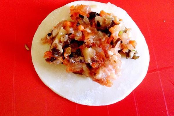饺子皮小馅饼的做法图解6