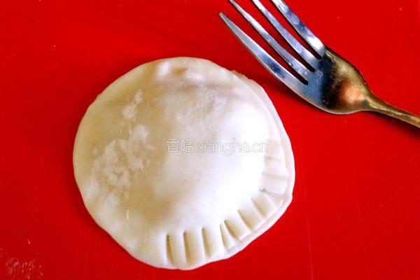 饺子皮小馅饼的做法图解9