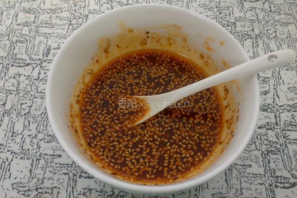 芥末鸡丝拌菠菜的做法图解1