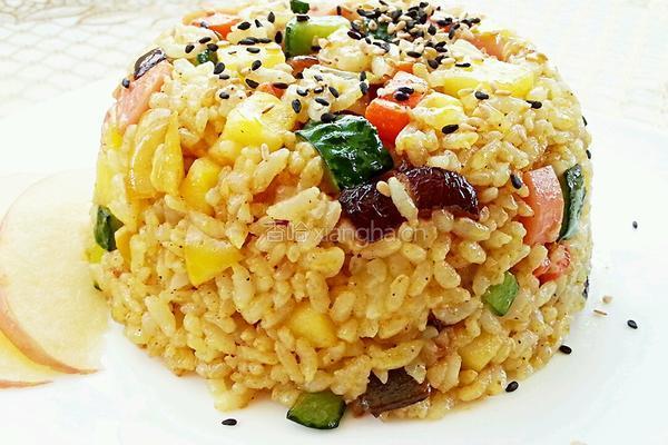 咖喱苹果炒饭的做法图解12