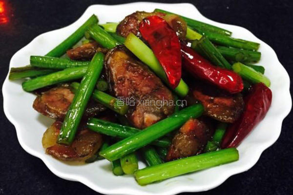 糖醋香肠蒜苔的做法图解11