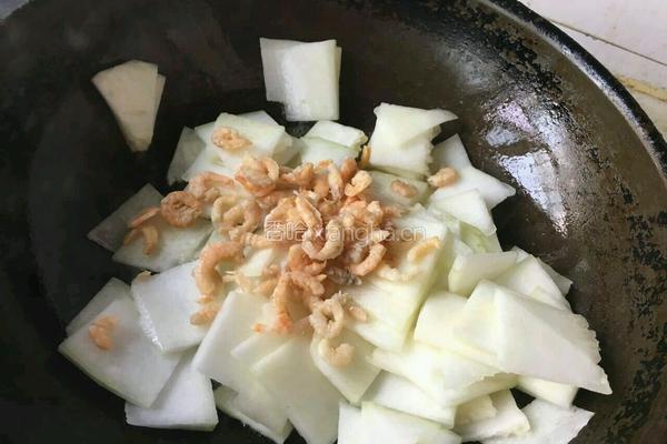 海米冬瓜的做法图解5
