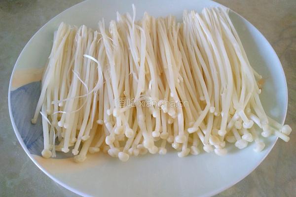 金针菇粉丝蒸虾的做法图解3