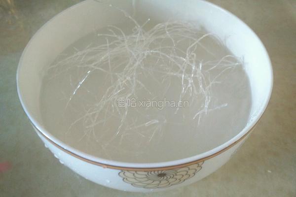 金针菇粉丝蒸虾的做法图解4