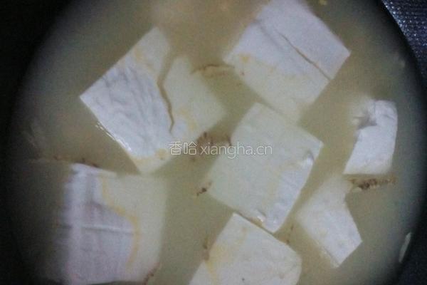 咸蛋豆腐。的做法图解3