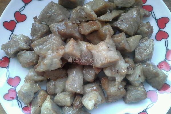 蚝油溜肉段的做法图解4