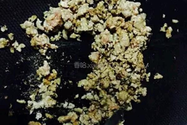 香菇肉末蒸豆腐的做法图解3