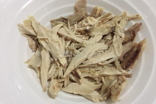 麻辣鸡丝的做法图解3